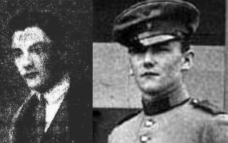 [Image: Two rather rough photos of Timothy Quinlisk, the only known pictures of him.]