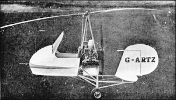 [Image: McCandless M4, a one-seat gyrocopter with registration 